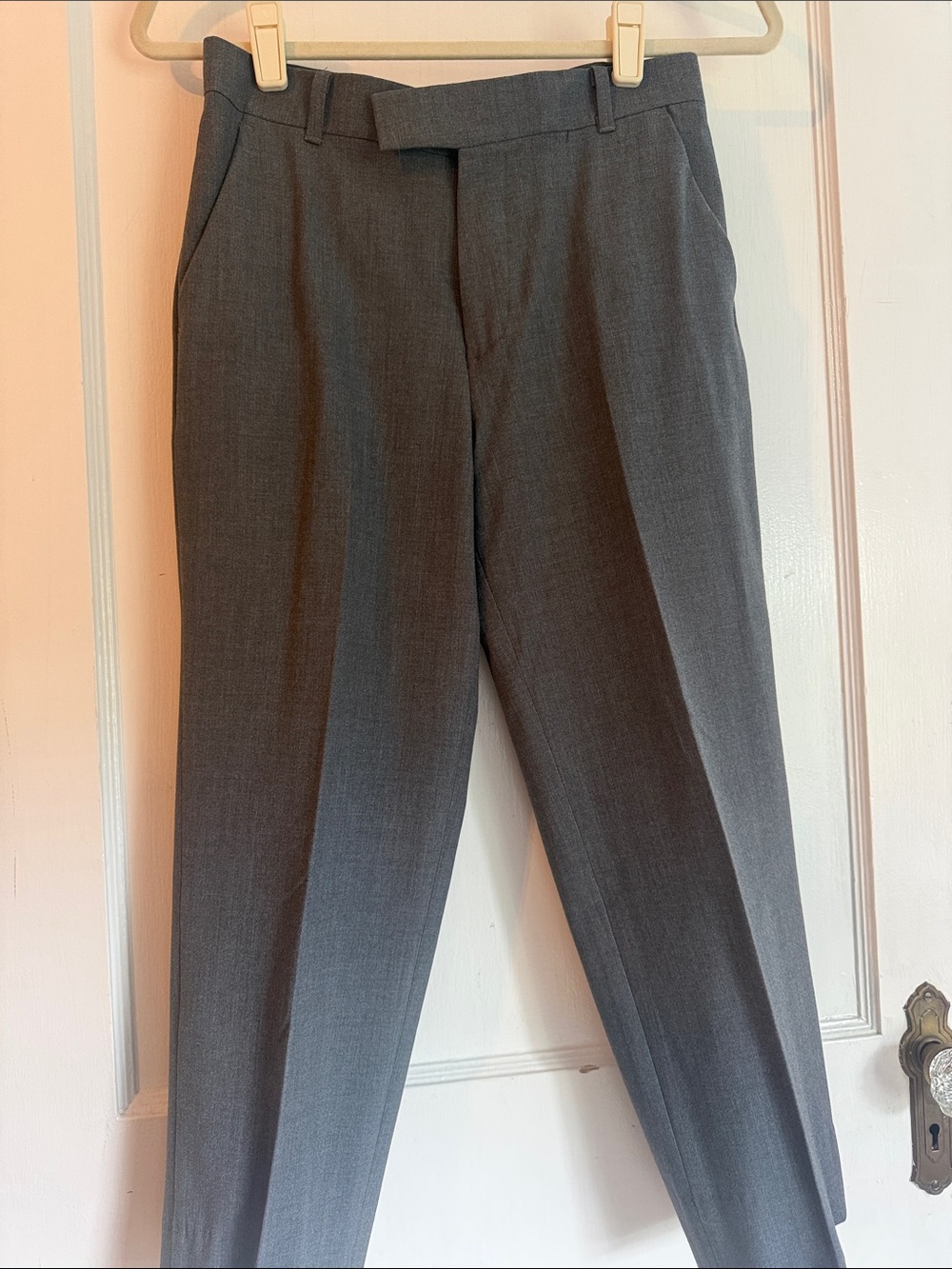 Calvin Klein Gray Dress Pants for Kids